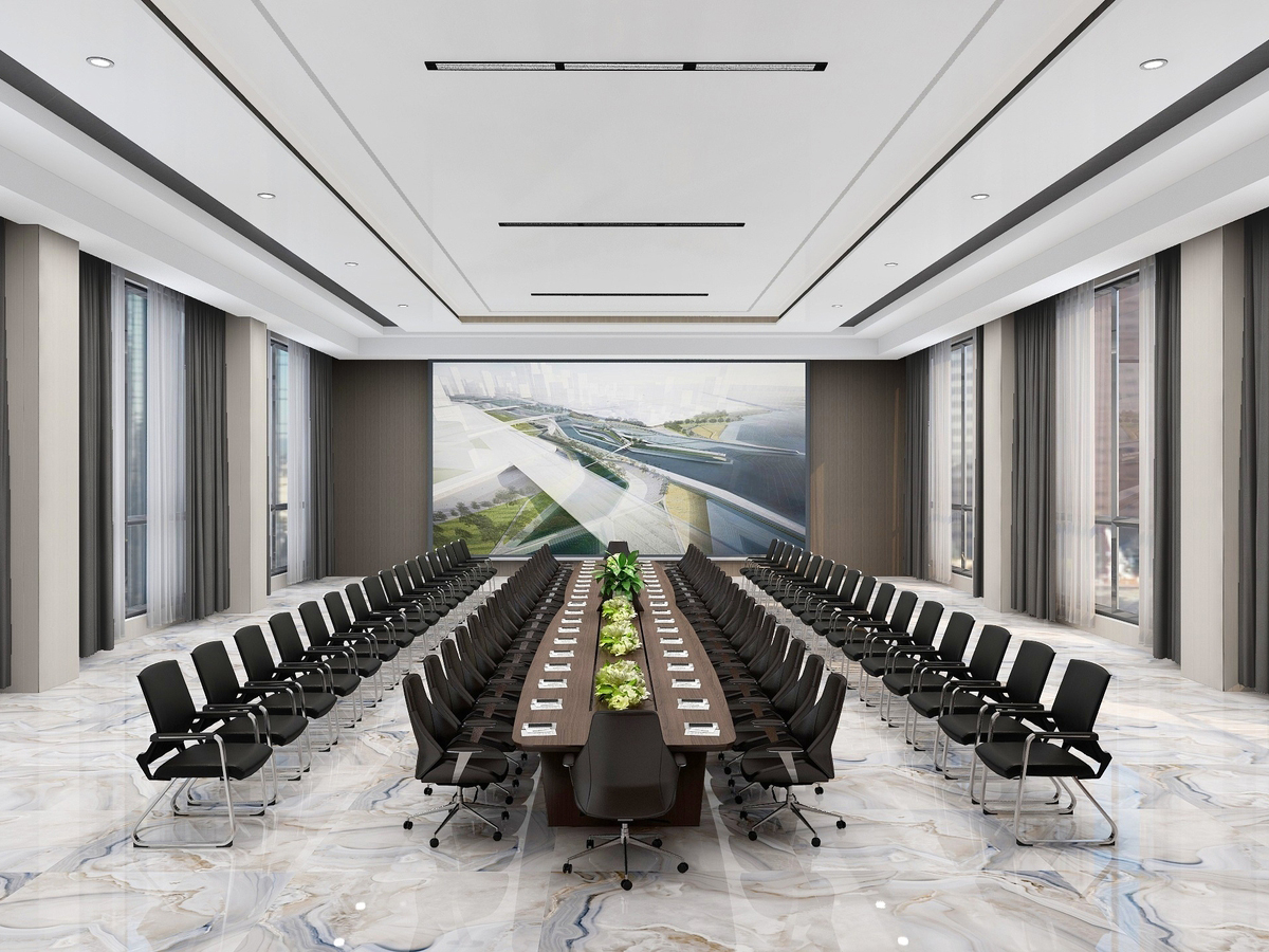 安庆“实用高效 ” 现代简约风企业办公室装修设计项目(图3)