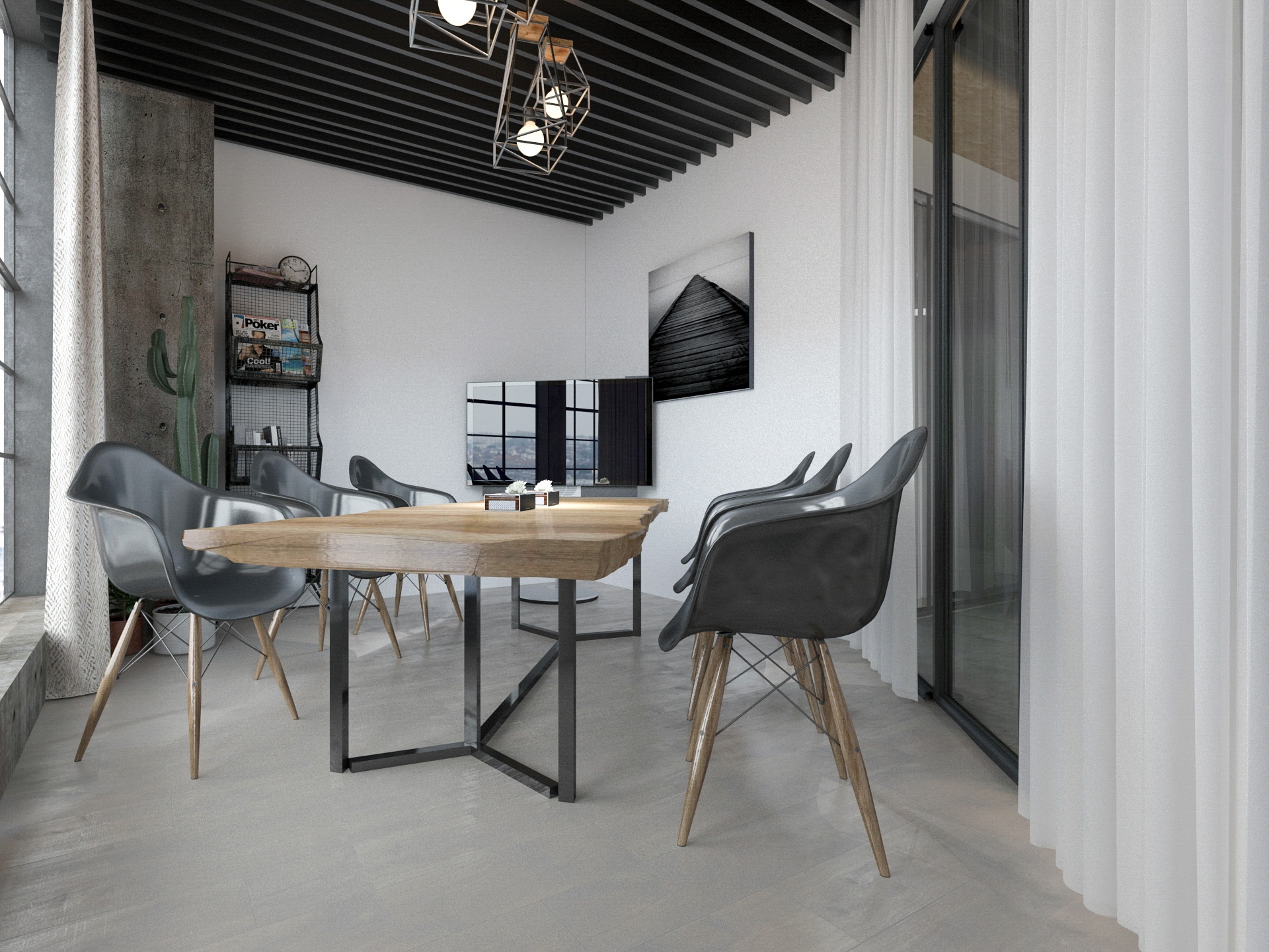 合肥300平Loft 风格工作室装修设计项目(图2)