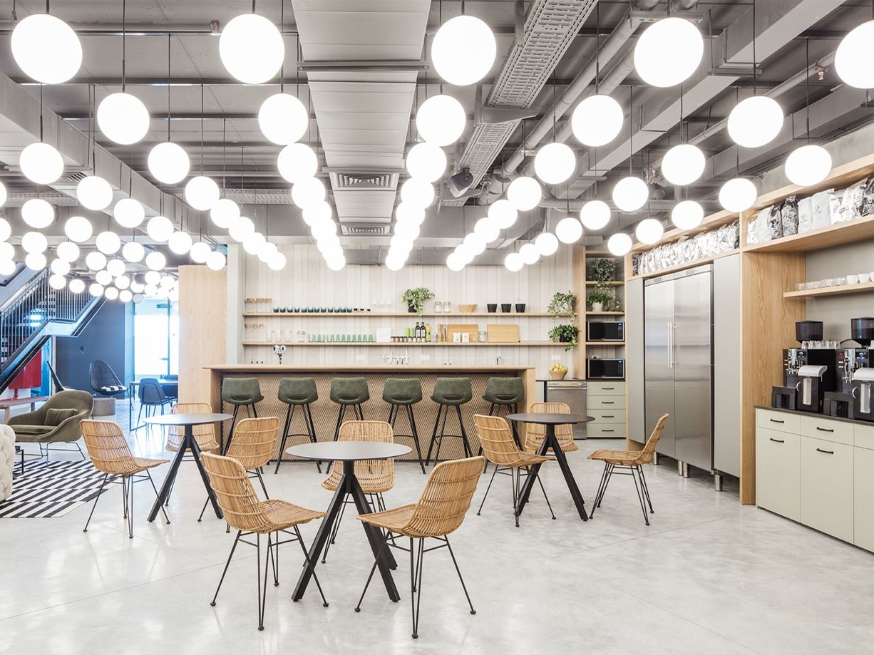 合肥新站1700平方创意现代简约风办公室装修设计(图1) 合肥新站1700平创意现代简约风办公室装修设计项目(图1)