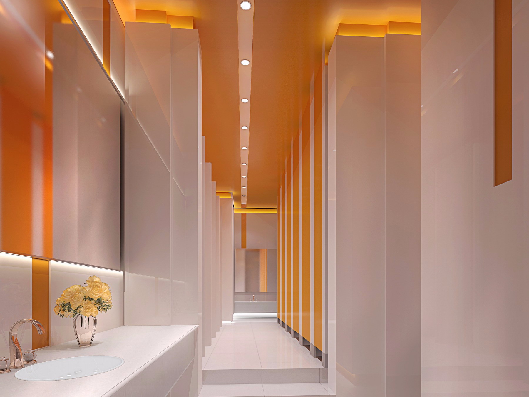 合肥1500平现代科技风办公室装修设计项目(图3) 合肥1500平现代科技风办公室装修设计项目(图3)