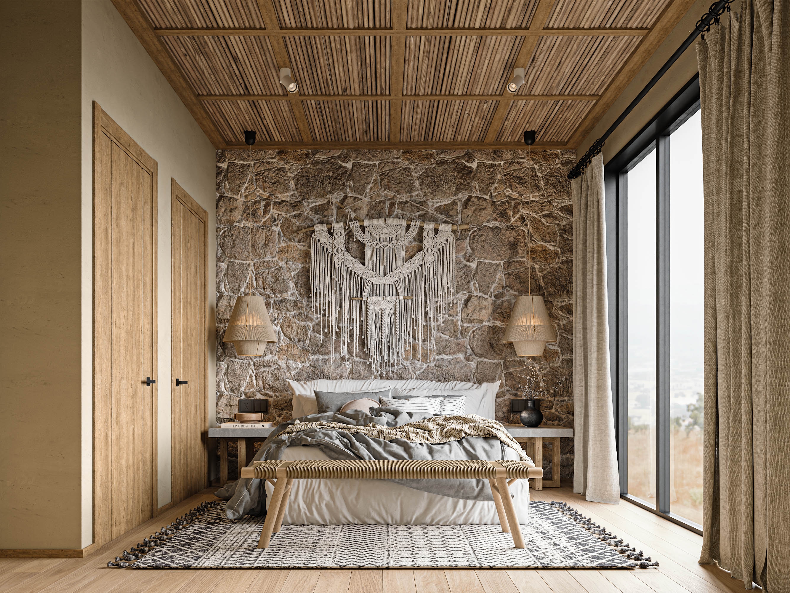 合肥侘寂风特色民宿装修设计项目(图1)