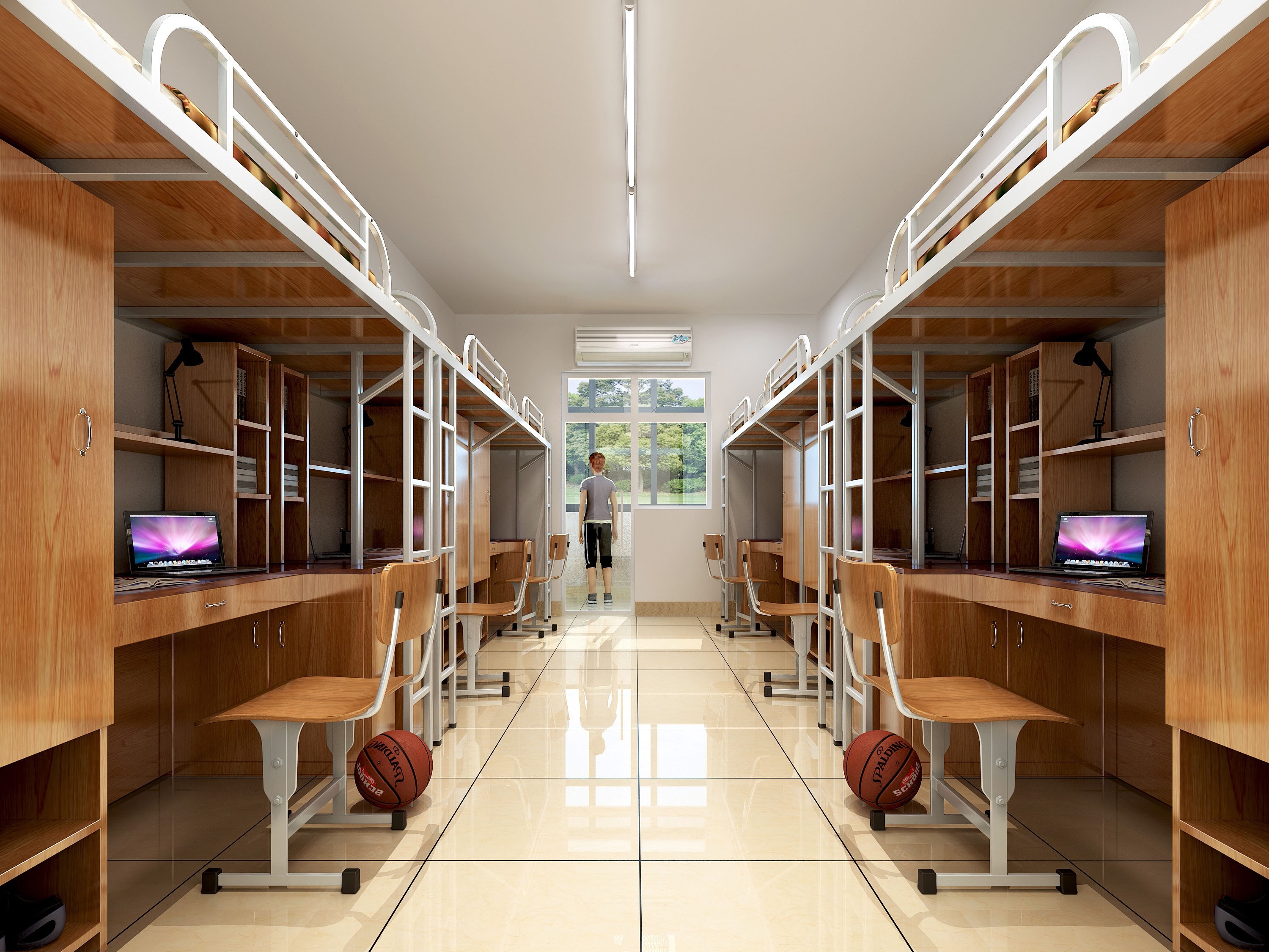 安庆8000平技术学校校园翻新改造项目(图5)