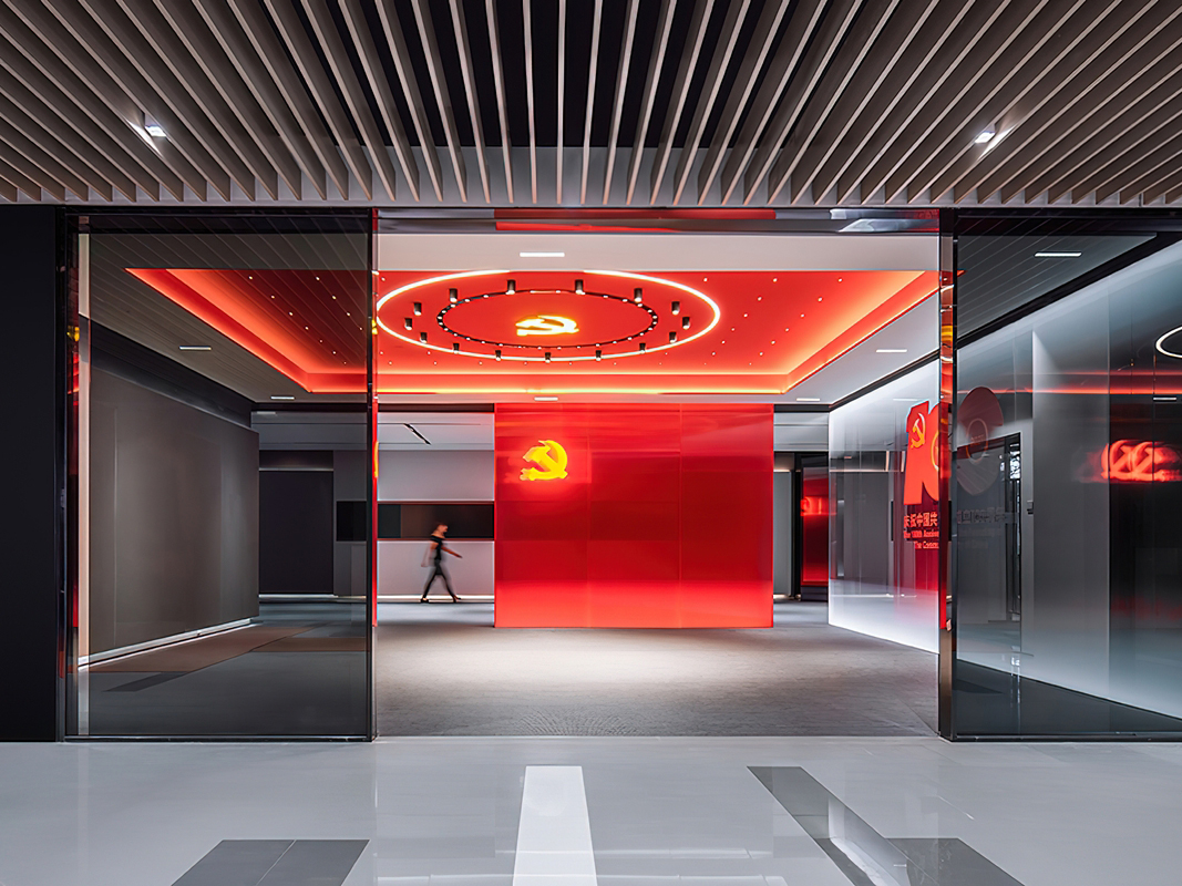 合肥 450㎡企业党建展厅装修设计项目(图1) 合肥 450㎡企业党建展厅装修设计项目(图1)